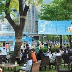 「知多」風香るハイボールを六本木ミッドパークで 「知多」風香るハイボールを六本木ミッドパークで