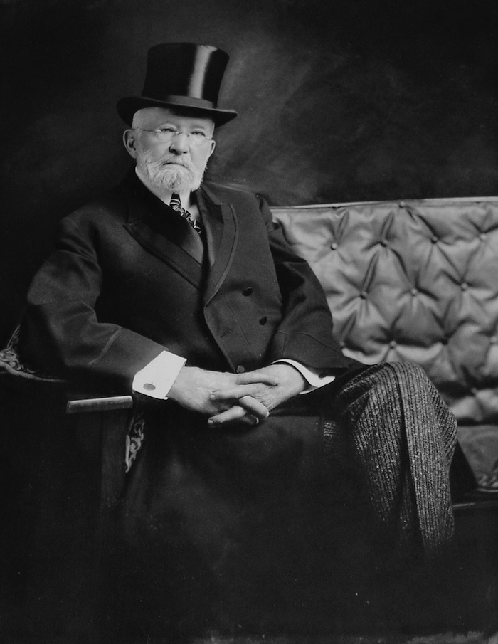 E. H. Taylor Black and White Portrait